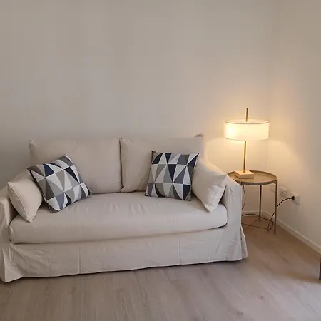 White And Blue Design Apartment *