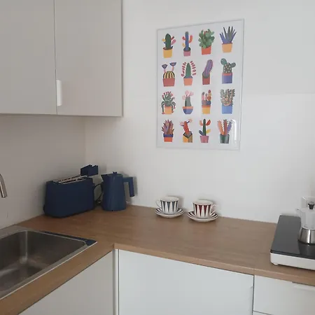 Apartment White And Blue Design Trapani